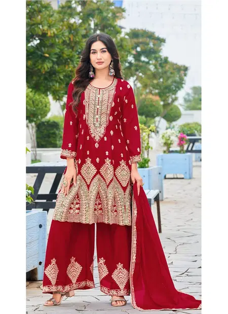 Khas 4465 A And B Chinon Silk Readymade Suits Online Wholesale
